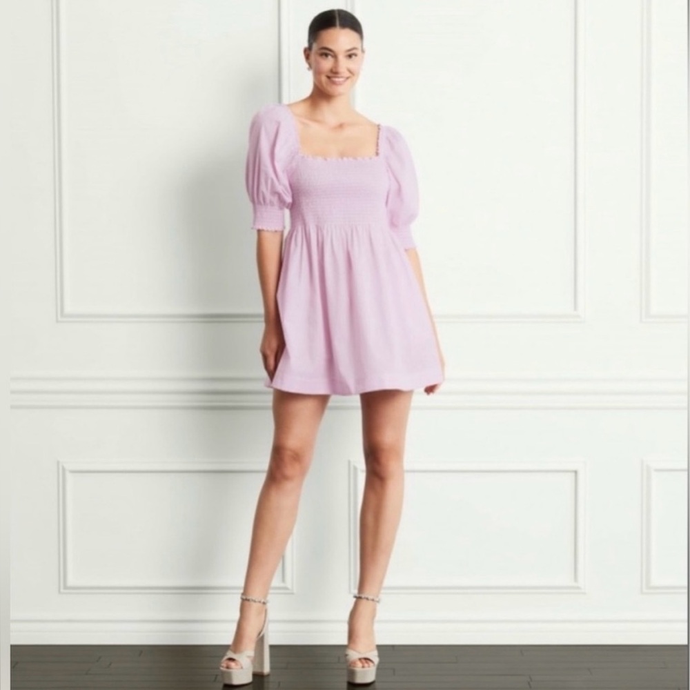 Pink Gingham Hill House Dress